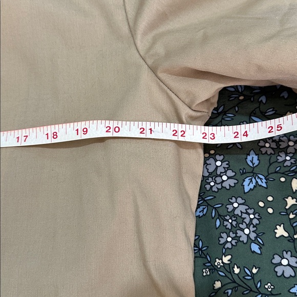 Vintage 70s Sears Outerwear men's full-zip khaki winter jacket brown faux fur - Picture 10 of 11